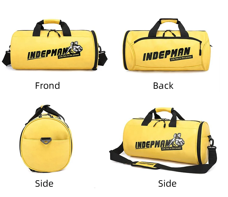 Wholesale Custom Logo Foldable Women Men Sport Gym Bag Travel Duffle