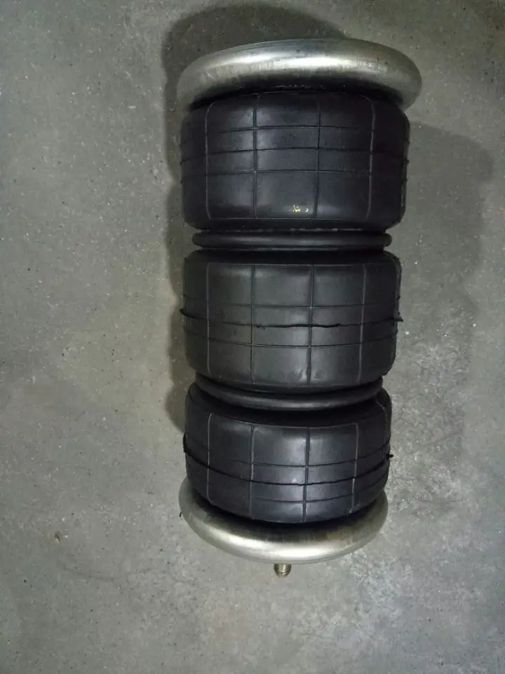 Truck Air Suspension Air Bags 3b 5224 Triple Convoluted Rubber Air ...