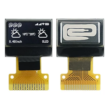 0.49 Inch OLED Display 64*32  Low Power Consumption Fast Response LCD  WK-OLED04906432-01