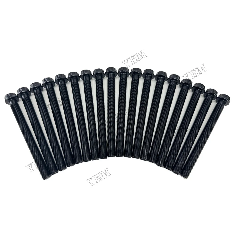 Cylinder Head Screw 120106-00299A Fit for Doosan Develon D34 Engine 2