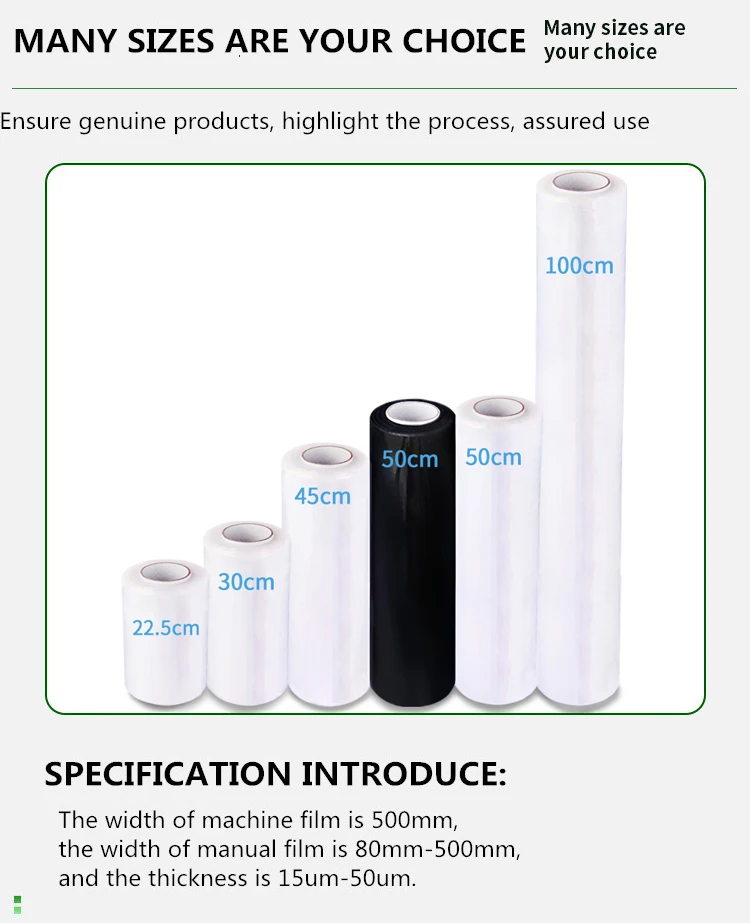 Lightweight and durable stretch film Lightweight and durable stretch film