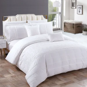 KOSMOS Bedding Polycotton  Embroidery Lace Sets Comforter