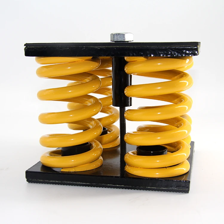 Isolateur de vibration à ressort pour amortisseur de type table combiné multi-ressorts pour équipement industriel de sol