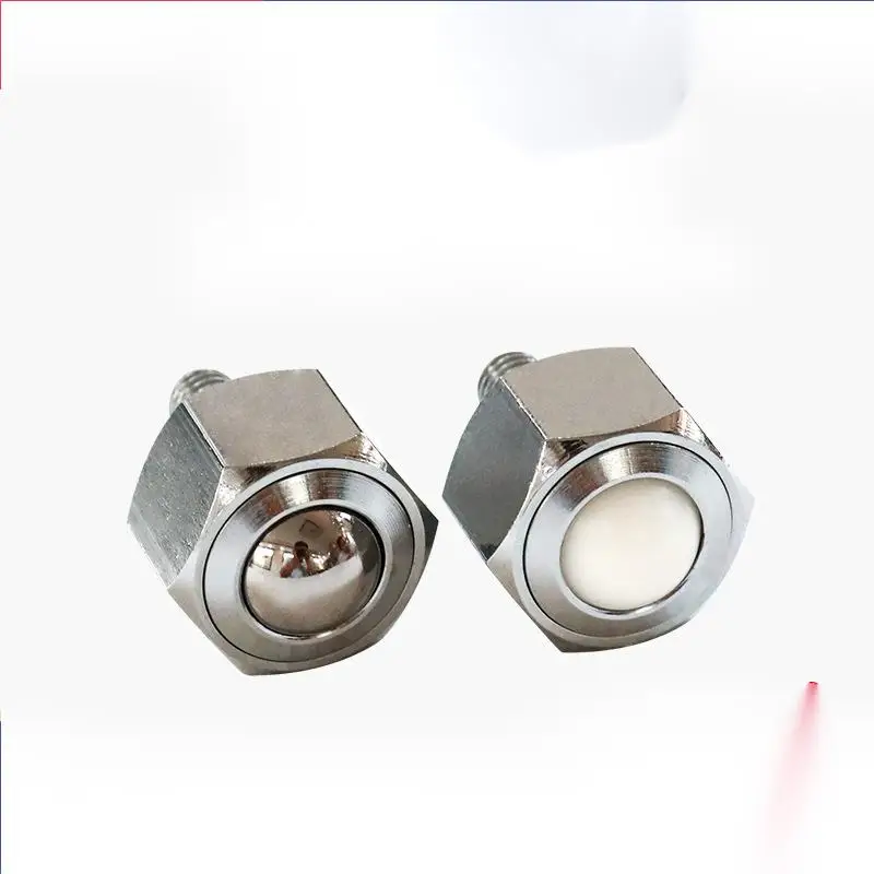 NJ series Hexagonal screw Heavy Duty Ball Transfer Unit  Bearing System Conveyor Equipment industrial caster universal wheel