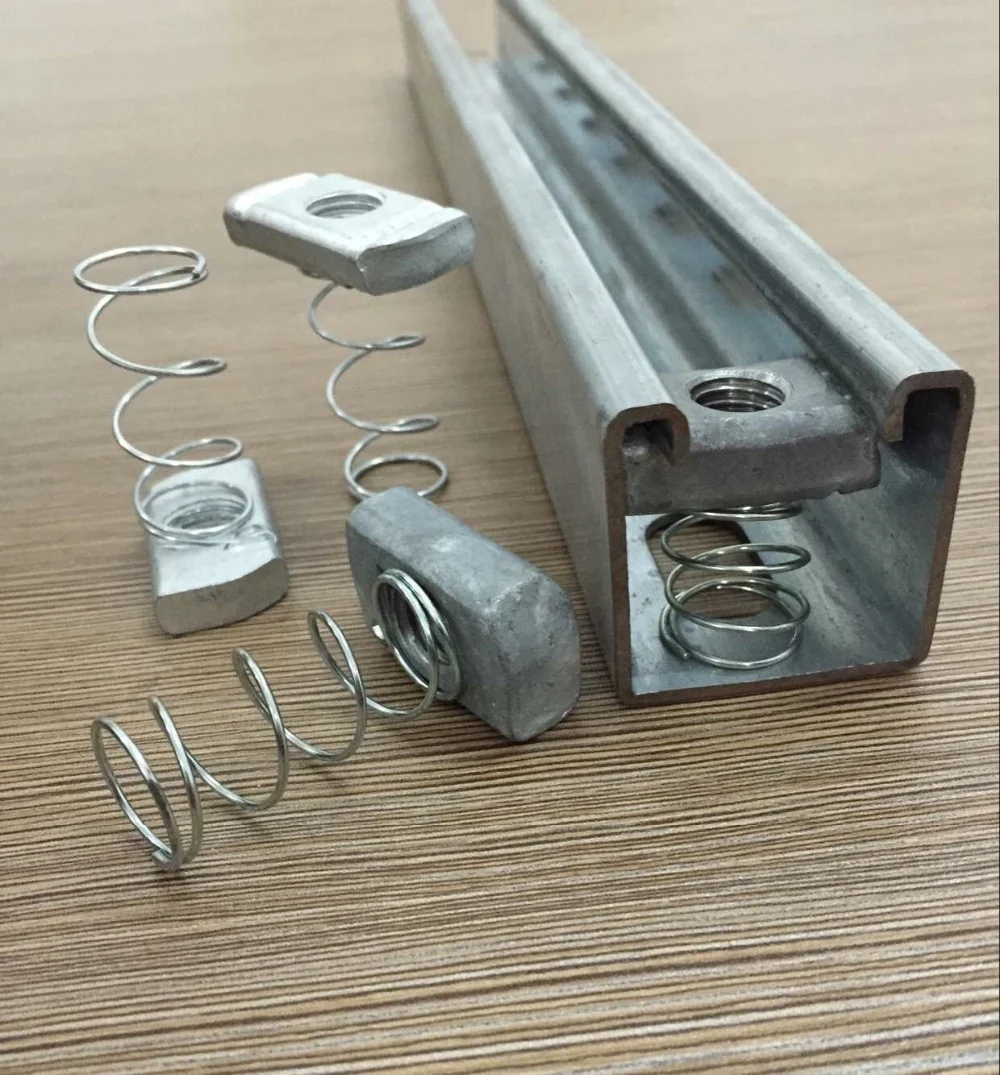 chengyi-factory-price-m6-m8-m10-t-channel-spring-nut-zinc-plated-long