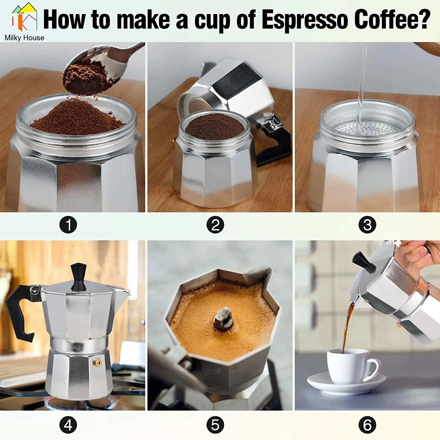Pembuat Espresso Stovetop,Mesin Pembuat 