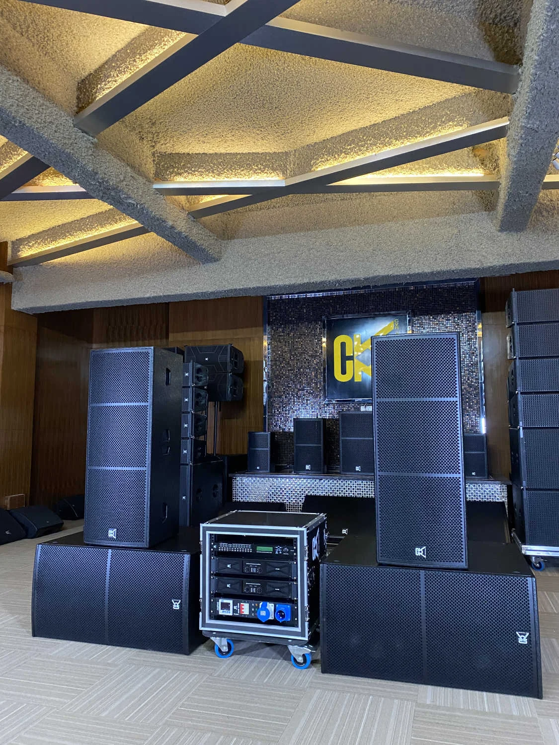 Stage Sound Equipment Big Power Dual 15 Inch Karaoke 900W RMS 3600W PEAK PA System Dj Outdoor Event Full Range Spekers