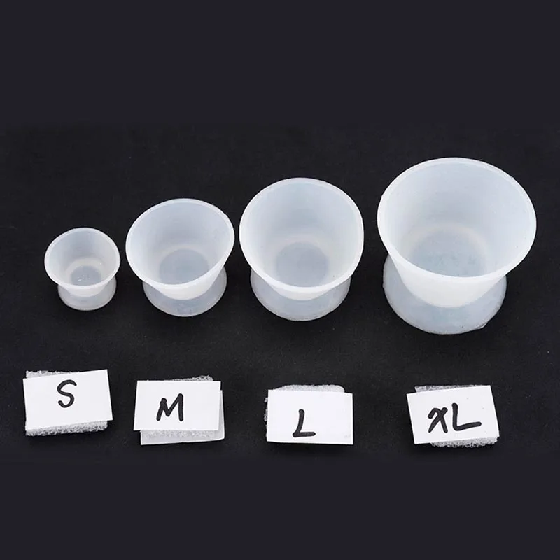 S/m/l Dental Plastic Stirring Mixing Silicone Bowl Self-curing Cups ...