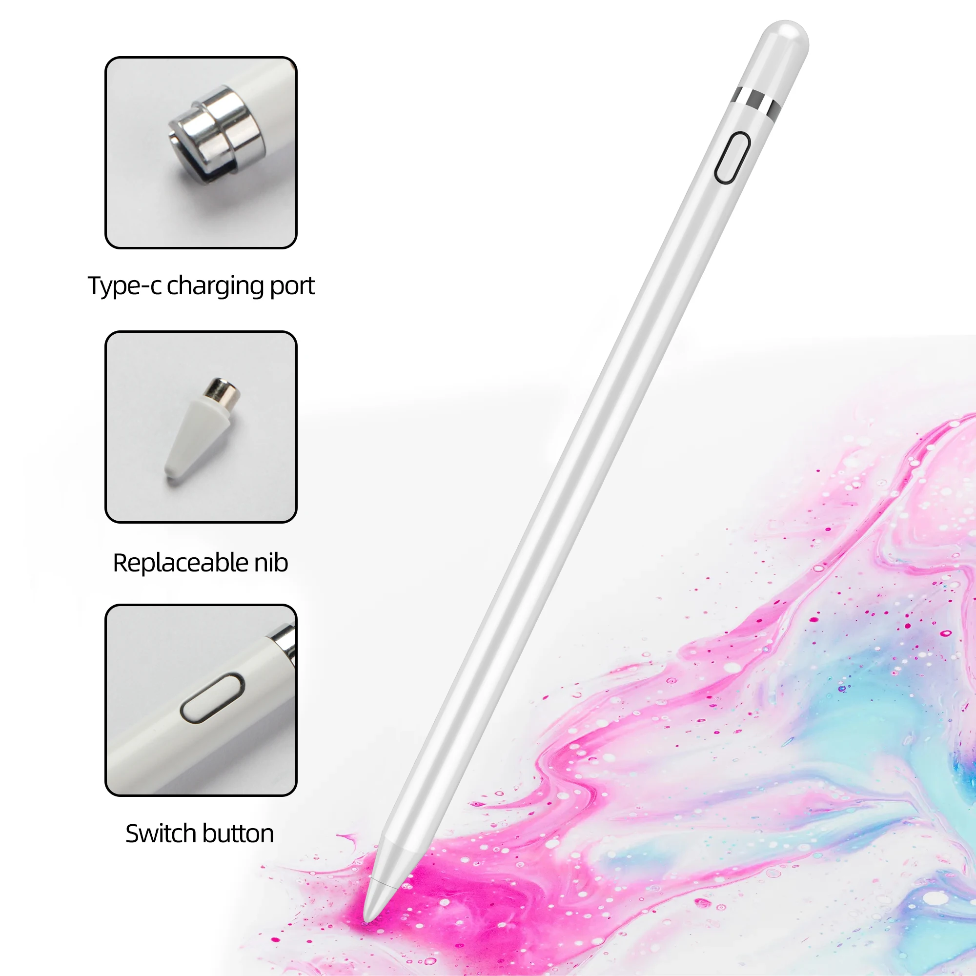 K811 Active Capacitive Stylus Pen Android Touch Screen Phone with Stylus Pens with Custom Logo