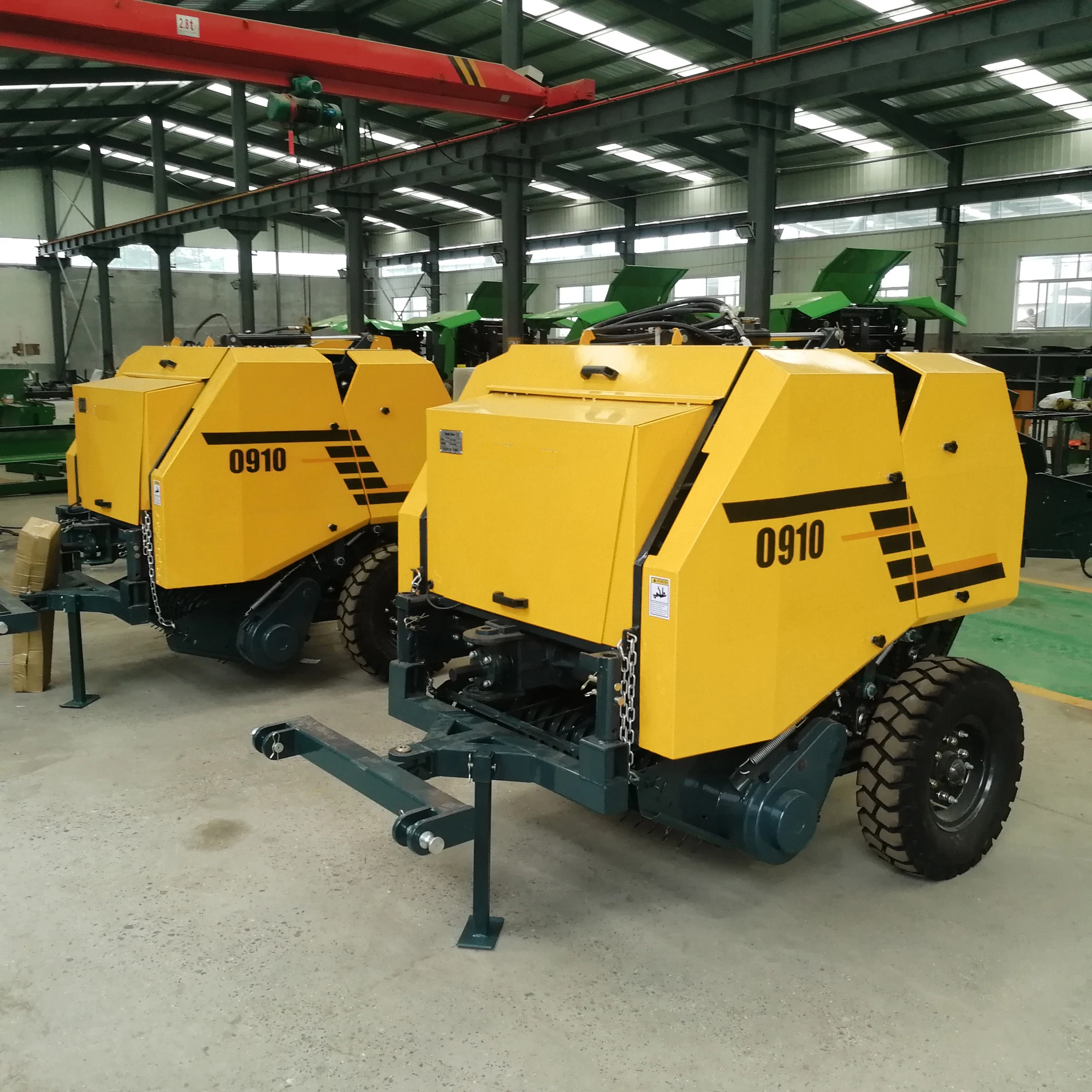 High Efficiency Twine Type Hay Baler Machine for Sale