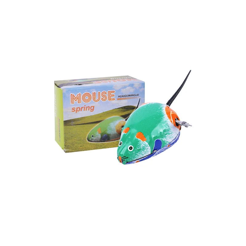 Оптовая продажа классические фигурки из оловянной прыгающей железной лягушки заводные игрушки для детей детские