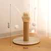 Cat picking pillar