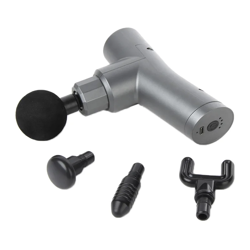 Pistolet de massage professionnel ultra-compact | Massager percussif à 4 vitesses avec moteur sans balais