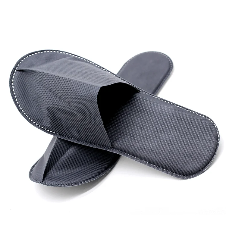 Hotel Simple Slipper Low Price Non Woven Fabric Slipper Machine Batch Production Cheap Slipper for Hotel Custom