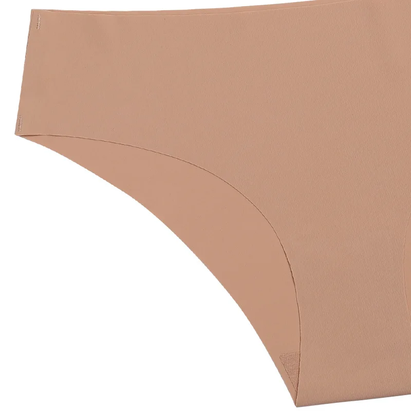 Custom Triangle Girl Ice Silk Panties Seamless Period Panty Ladies Under Garments Sexy Women