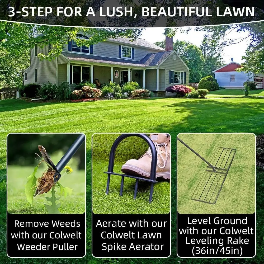 Heavy Duty Lawn Leveler Tool for Leveling Soil - Perfect for Garden, Yard,  and Golf Course Use, image size:1000x1000