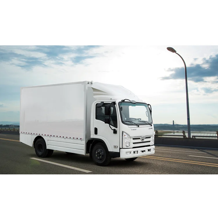 High quality 210km mileage 7 tons light 4x2 cargo small electric truck