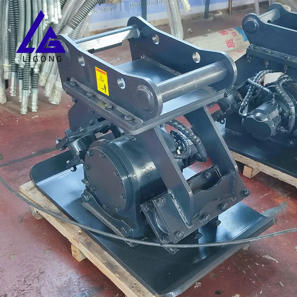 Excavator Mounted Plate Compactor for 26 to 30 Ton Machines Ensures Uniform Compacting