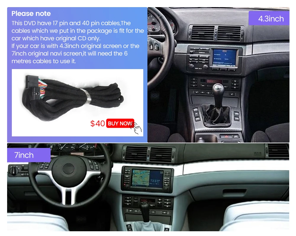M6 PRO Android 12 2K QLED Screen BT DSP  Car Monitor Dvd Player for BMW E46 DSP BT Car Camera Stereo Audio