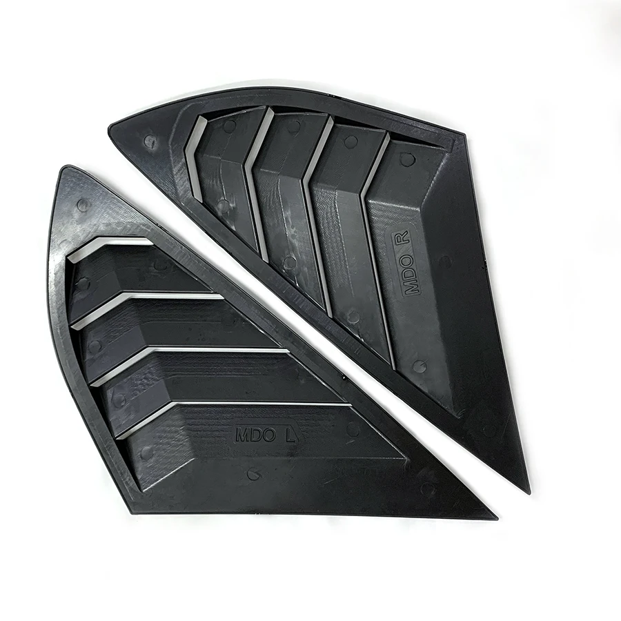 product tiypeor rear side vent window shutter covers for ford mondeo 2013   2018   car window scoop louvers accessories-9