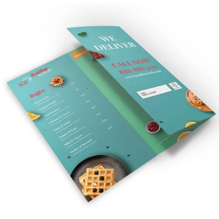 Cheap OEM Custom Profile the Product Brochure Printing Real Estate Flyers Pamphlet Printing Flyers Maker