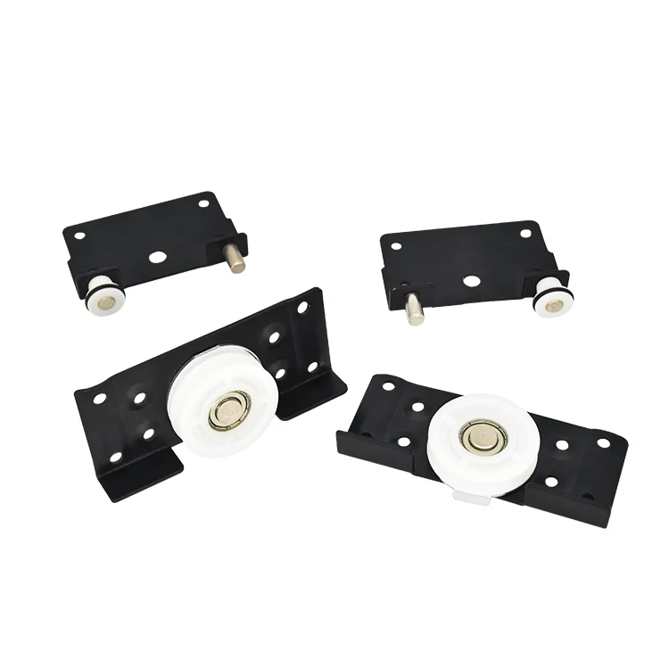 Сверхмощная мебельная фурнитура система фитингов пластиковые нейлоновые колесные ролики для раздвижных дверей