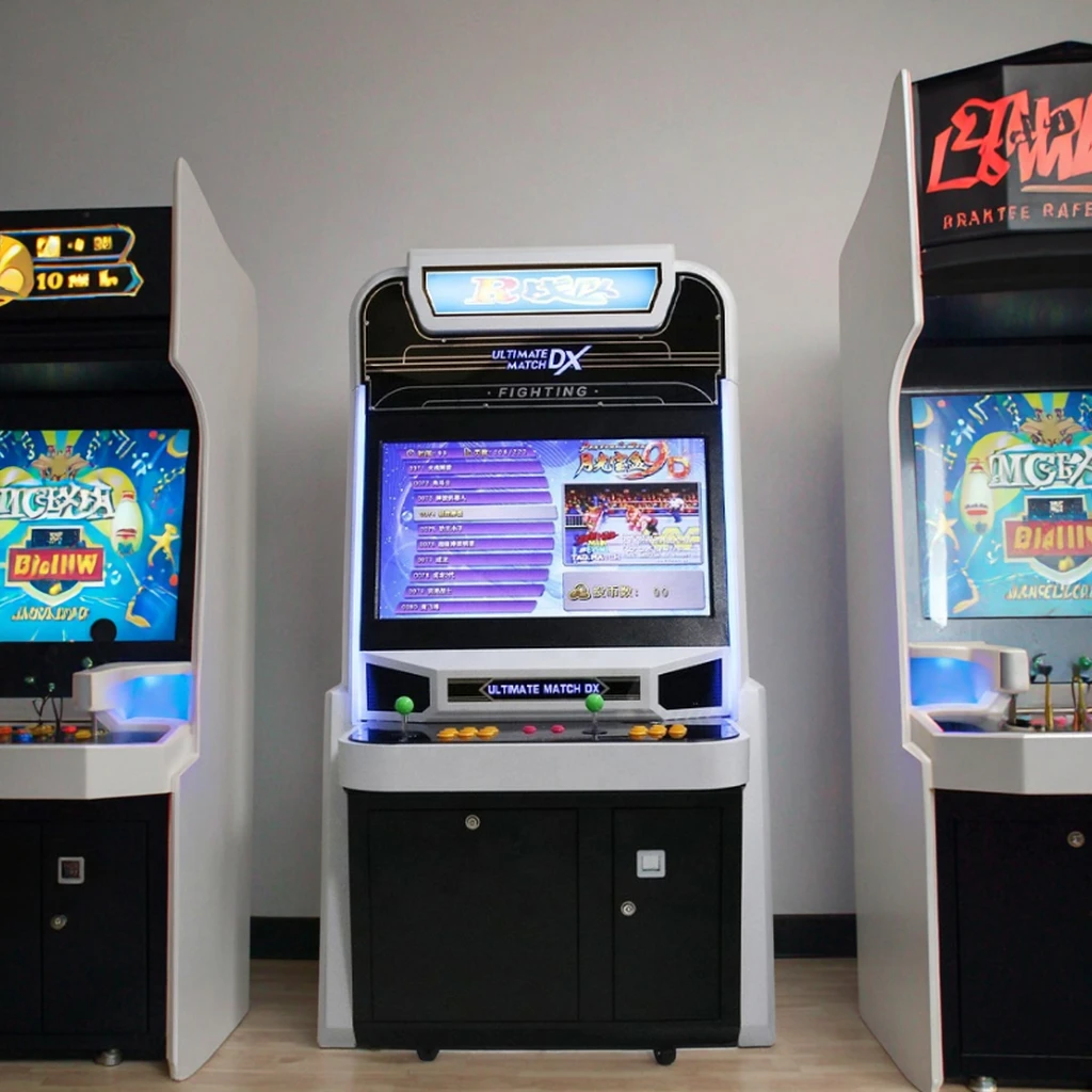 AMA 오락 32인치 LCD 모니터 아케이드 게임 코인 작동 비디오 게임기 아케이드 판도라 박스 게임