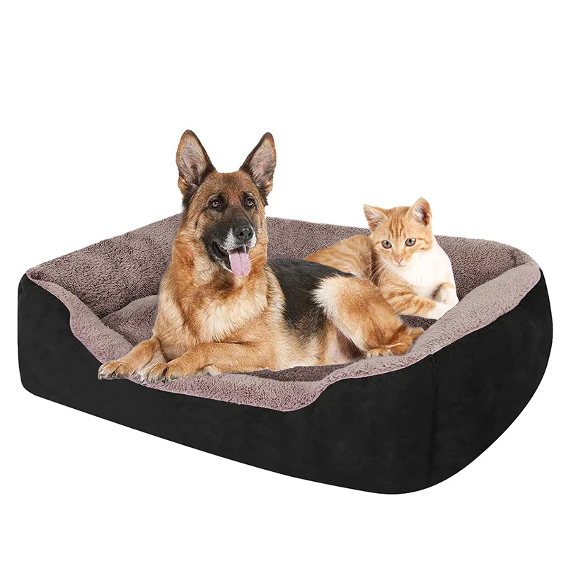 2024 Hot dog products fluffy anti anxiety small cat pet dog couch sofa bed