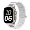 Blanco con gris (solo correa de reloj)