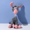 Gray donkey (voice made by teething fabric)