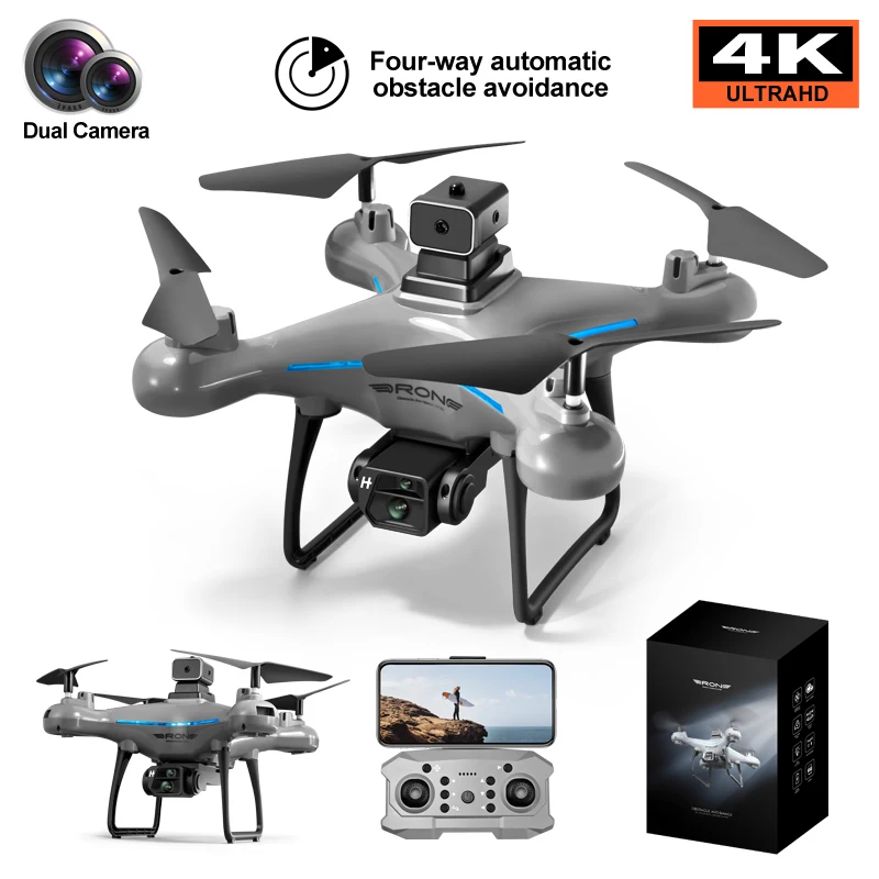 KY102 Drone - 4K UHD, Obstacle Avoidance, & Remote Control