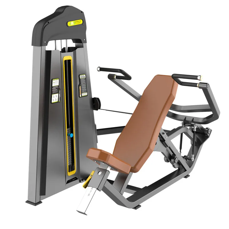 Commercial Gym Equipment Medium Loader Steel Pin Load Selection Machines Seated Incline Chest Press