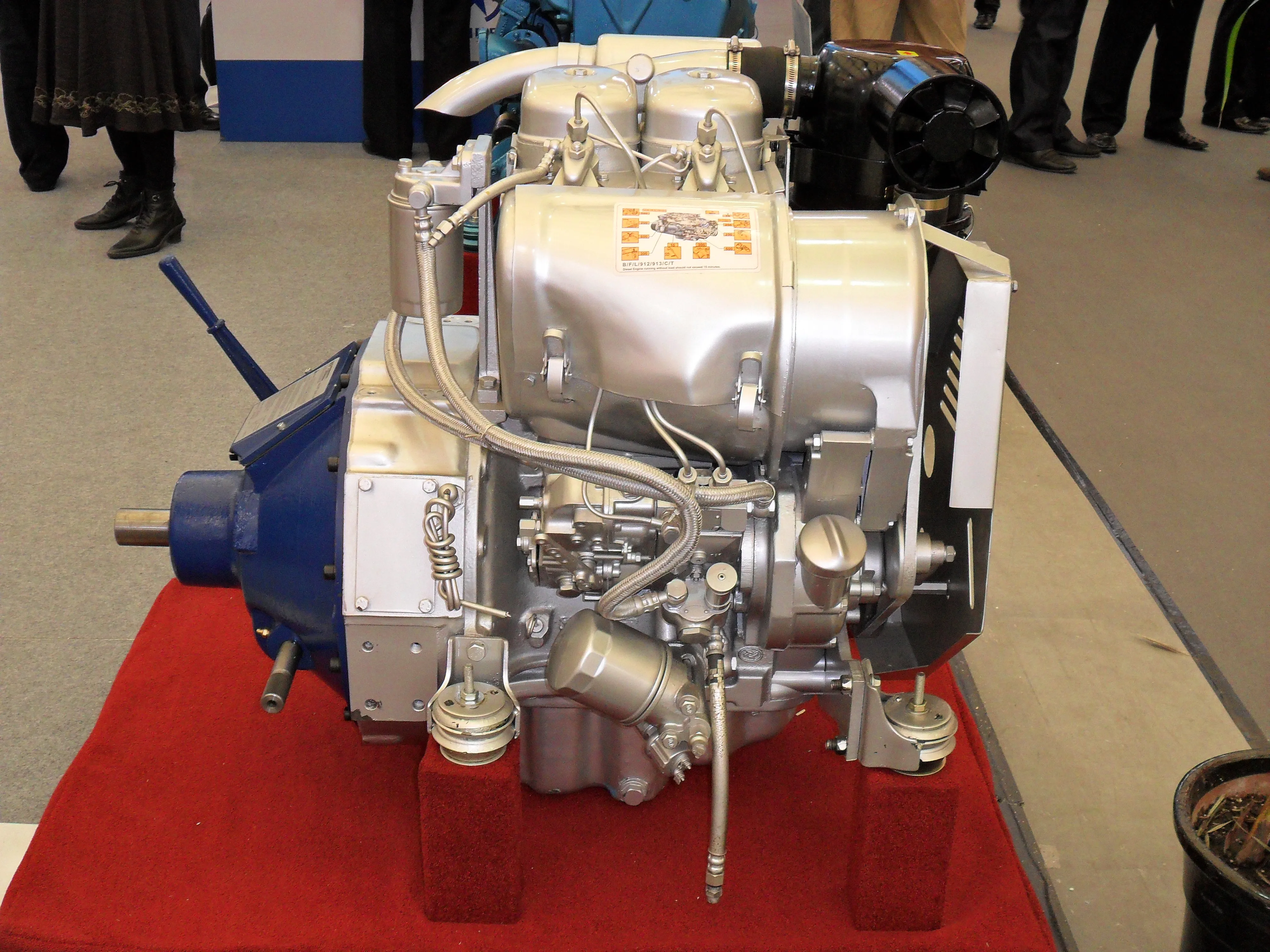 Diesel Engine 2 Cylinder Air Cooled F2L912 Power Unit for Deutz