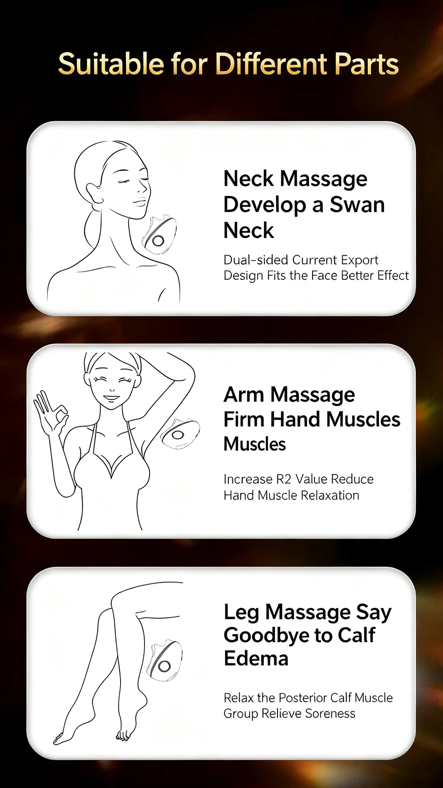 OEM ODM Electric Gua Sha Facial Tool Microcurrent Neck Face Massager Gua Sha Facial Scraping Instrument for Daily Facial Care