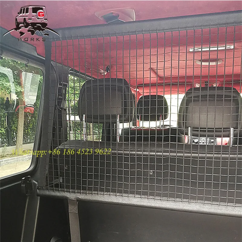 W463 Isolation Network for g Class G500 G63 Middle Net Safety Net for g Wagon G350 G400 G500 G63 G65 Luggage Trunk Net