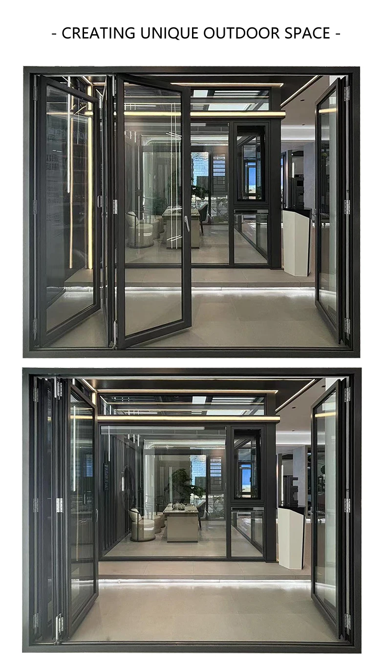 Interior Smart Electric Automatic Sliding Door Panel Aluminum Doors