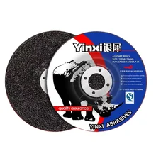 High Quality 4inch 100X6X16mm Metal Grinding Disk Flexible Grinding Wheel Grinding Polishing Disc for Steel
