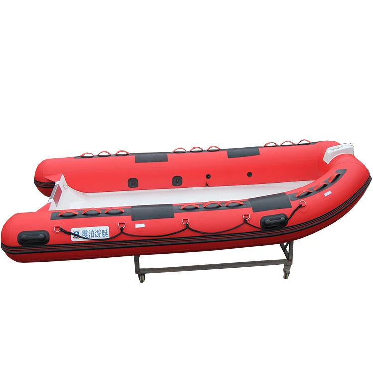 Center Console Inflatable Rib Boat With Steering Hypalon Or Pvc Boats ...
