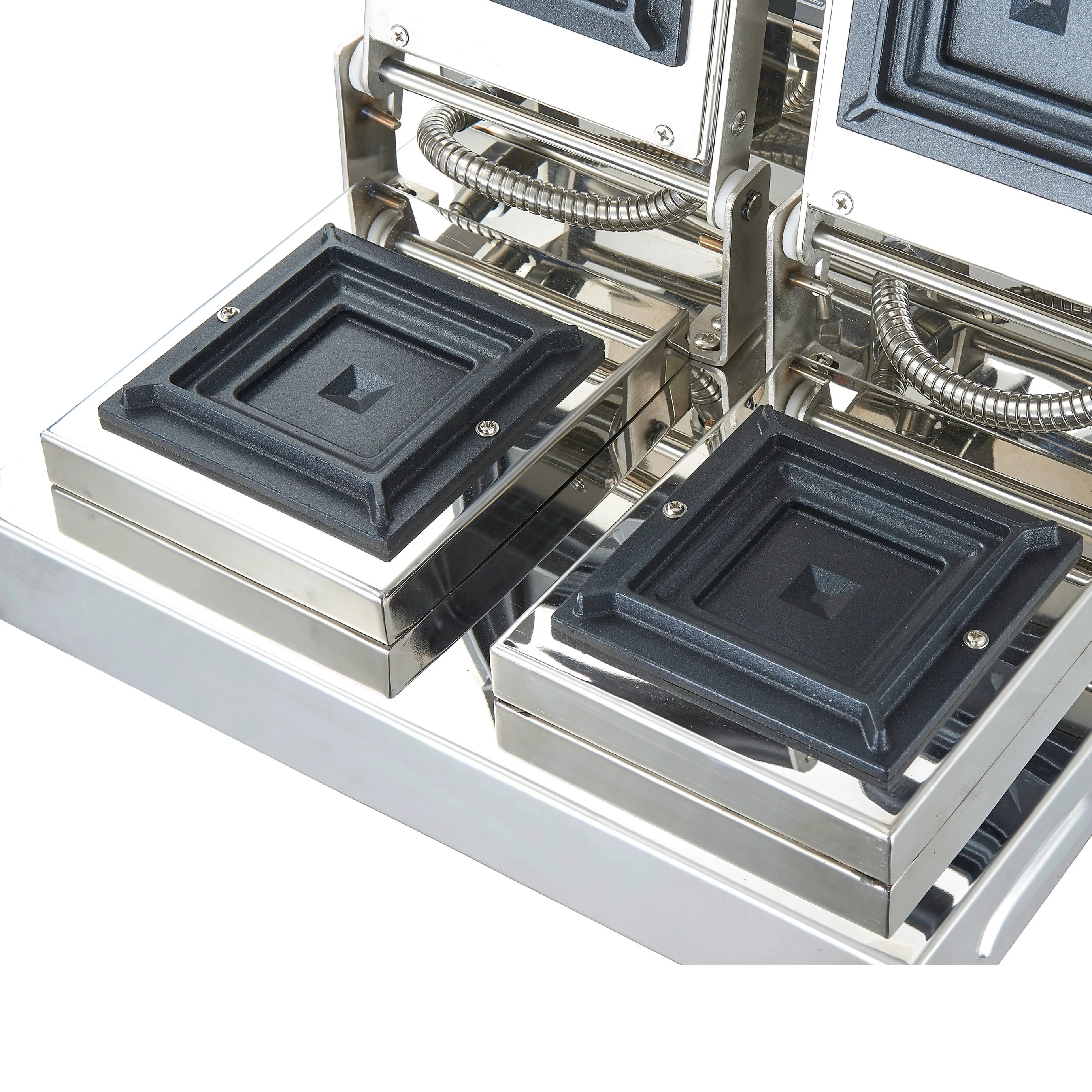 
 Electric square sandwich maker double sandwich maker stainless steel sandwich maker High-end products  