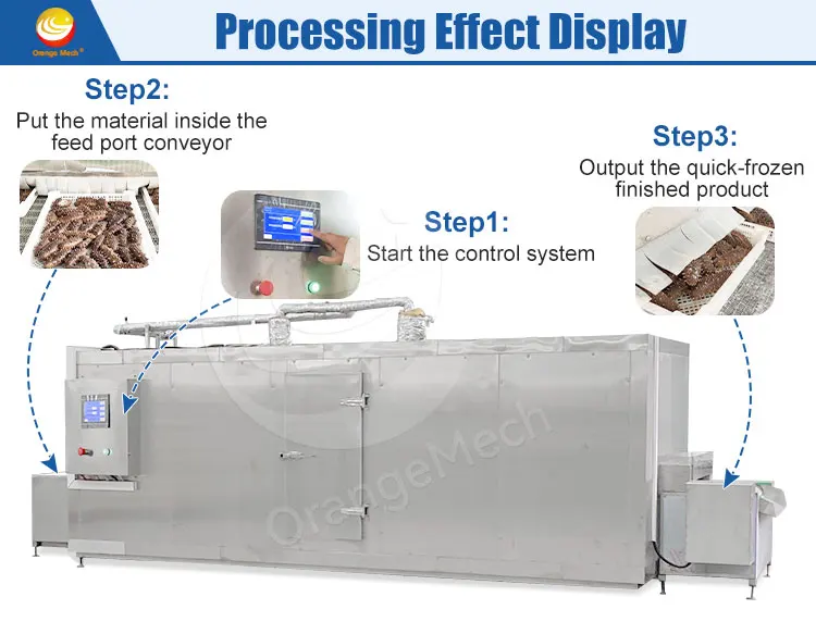 Small Tunnel Iqf Freezer, 220V - detail 16