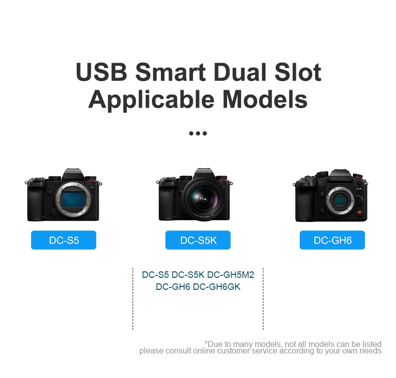 Smart LCD Display 2-Channel DMW-BLK22 Battery Dual Fast Charger for LUMIX DC-S5 S5K DC-S5 Cameras factory