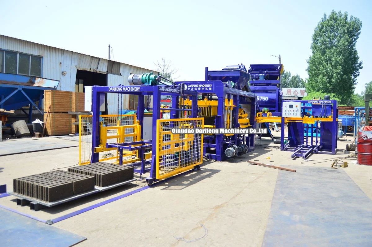 QT8-15 Automatic Hollow Block Making Machine Brick Production Line Building Block Machine Perfect for African and Spanish