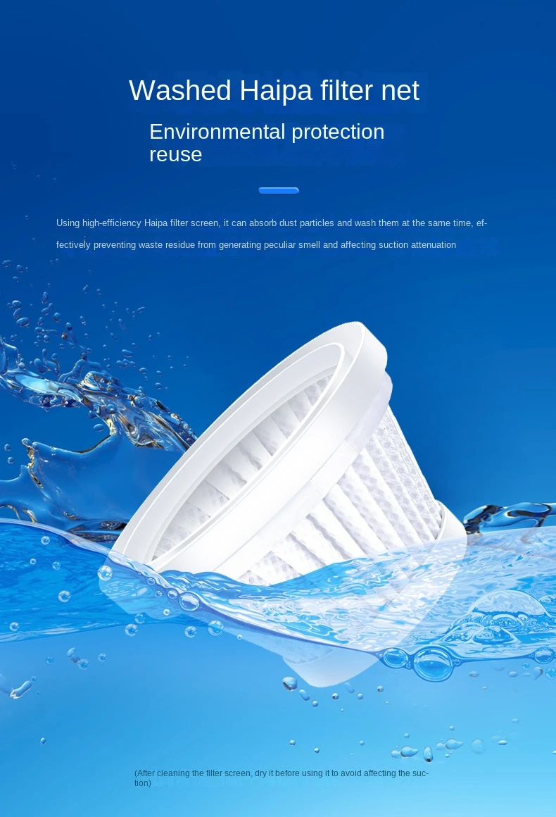 High Quality Car Vacuum Cleaner Mini 10000pa Rechargeable Super Suction