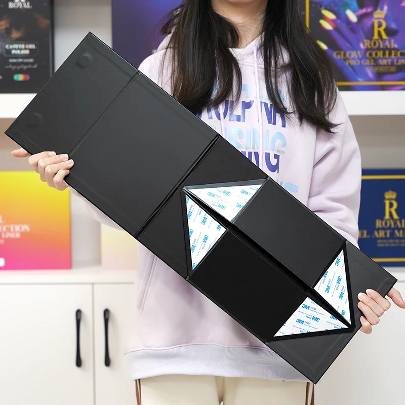 product custom printed magnetic closure smart cards gift cards collectible cards packaging gift box with sponge insert-12