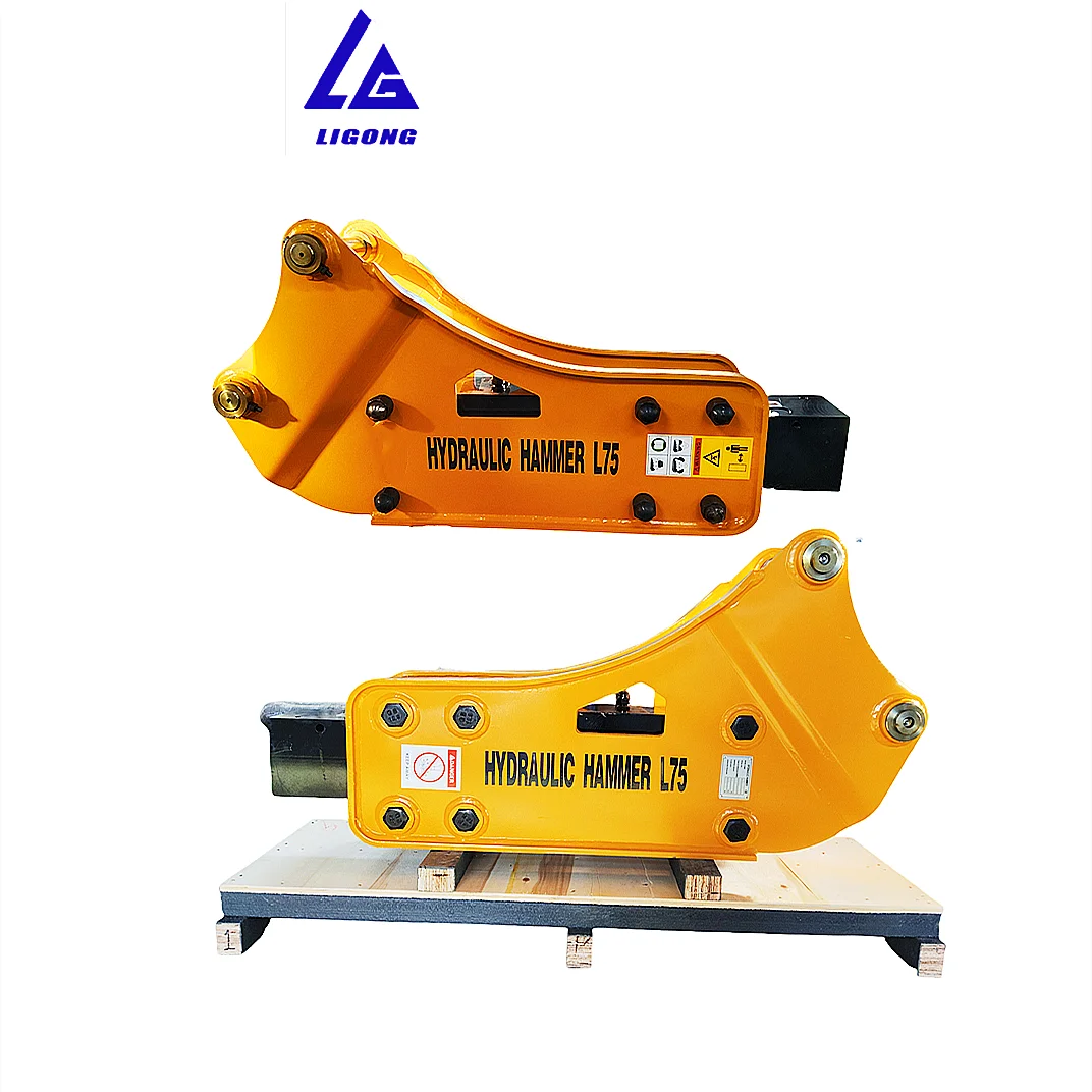 Multi-Function Banana Hydraulic Breaker for Versatile Applications,400kg Weight Bakhoe Rock Demolition Hammer