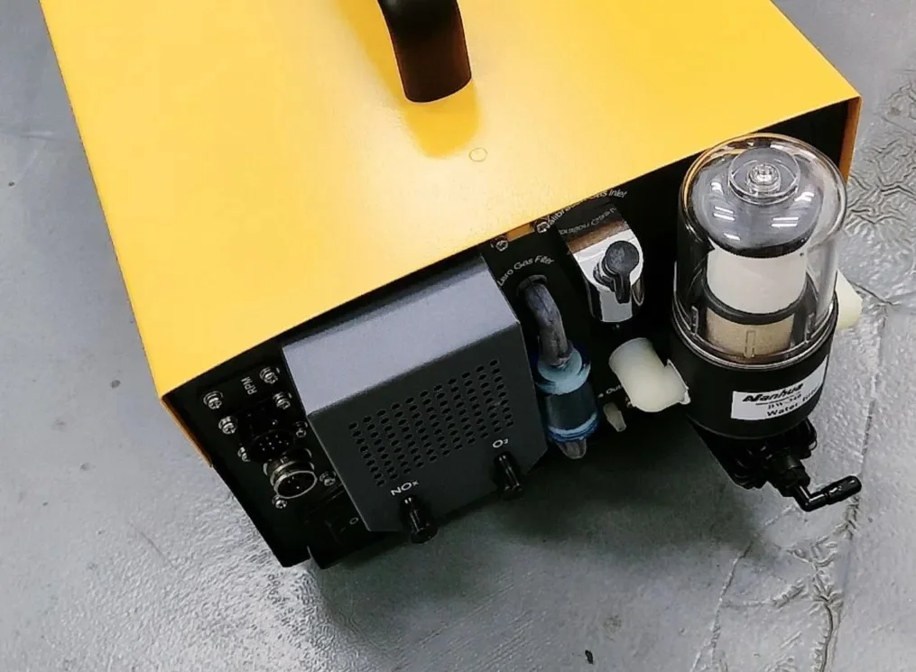 NHA-406 Automotive Exhaust Gases Analyzer NHA406 for HC, CO, CO2,O2 4 Gas Automotive Emission Tester 110V/220V NHA-406EN