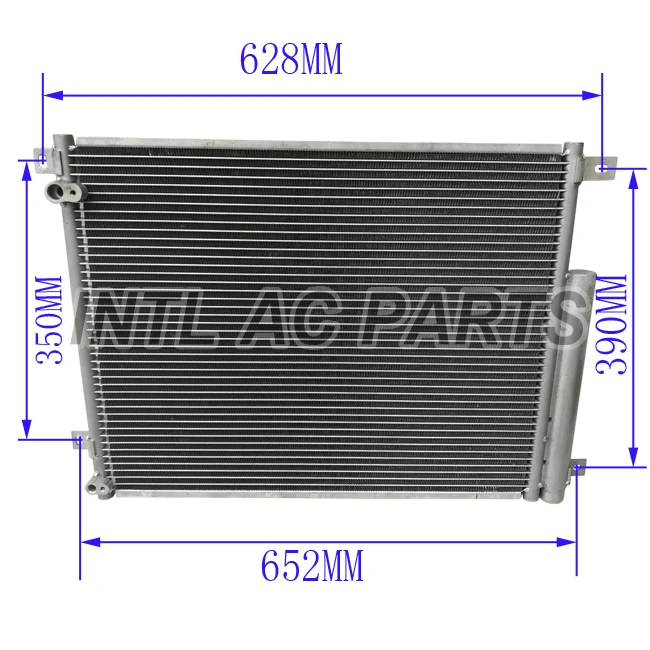 Intlcd403 Car Ac Condenser For Honda Civic 20162019 80100tbaa01 30007