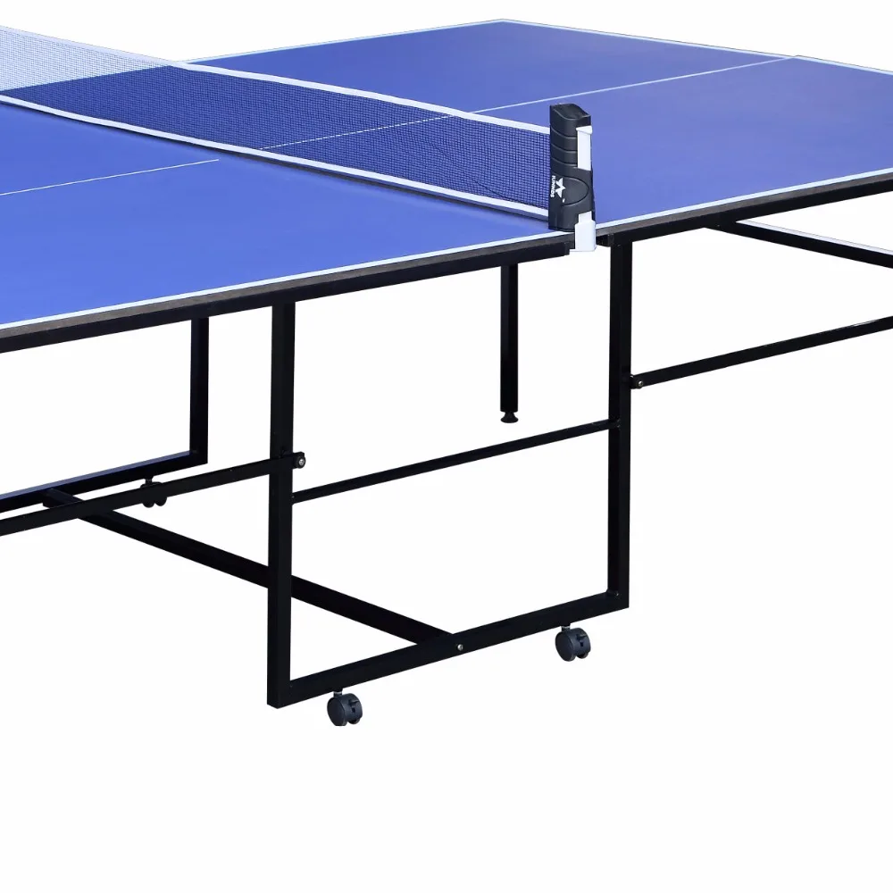 IUNNDS портативный Настольный теннисный стол 12/15/16/18 мм МДФ складной стол для пинг-понга стандартного размера с колесами