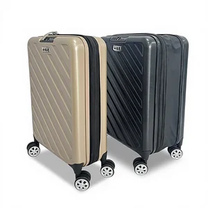 custom logo Foldable Neoprene Waterproof Trolley Business 20inch Men Women Password Carry-on Expandable Lightweight