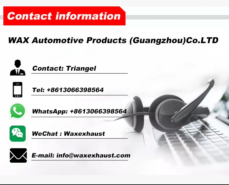 WAX Factory Exhaust Pipe For Mercedes-Benz G-Class W464 G500 G63AMG G65AMG 2018-2022 Stainless Steel Catback Exhaust Muffler